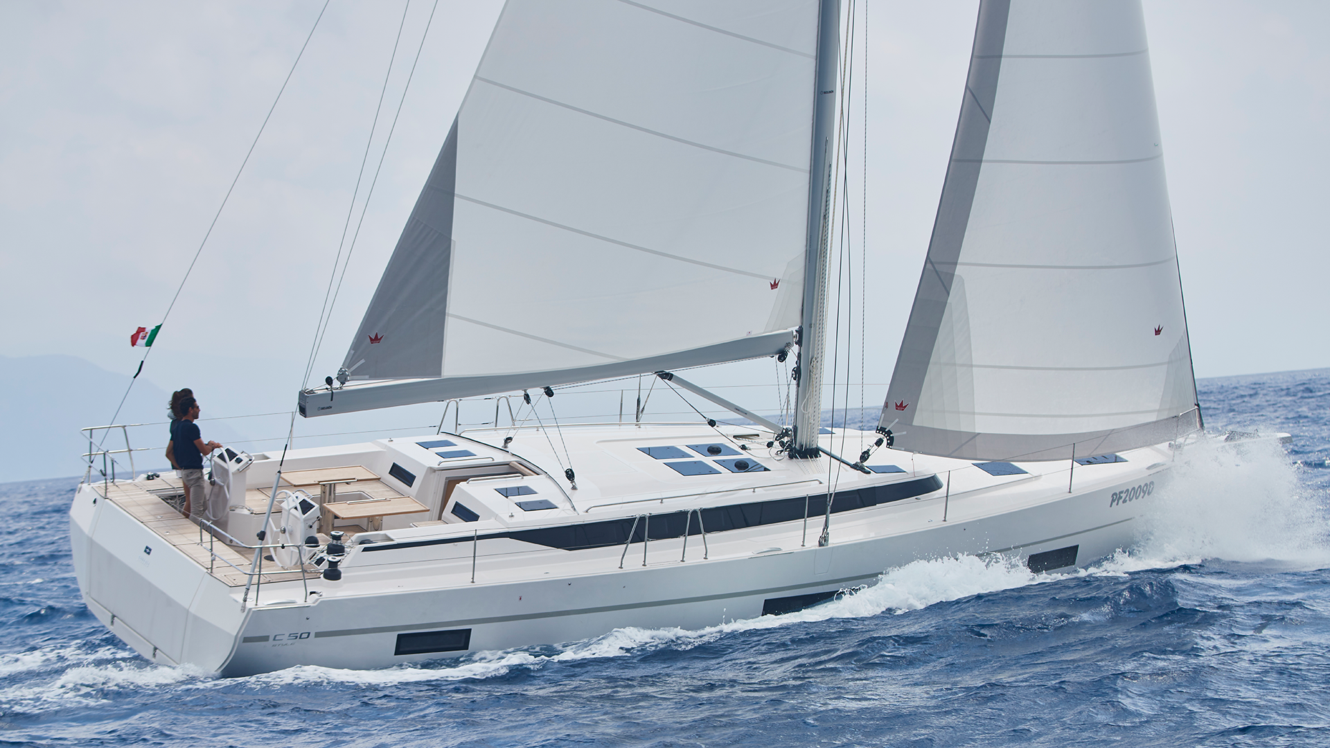 Bavaria_C50-Segeln Bavaria C50 Segeln