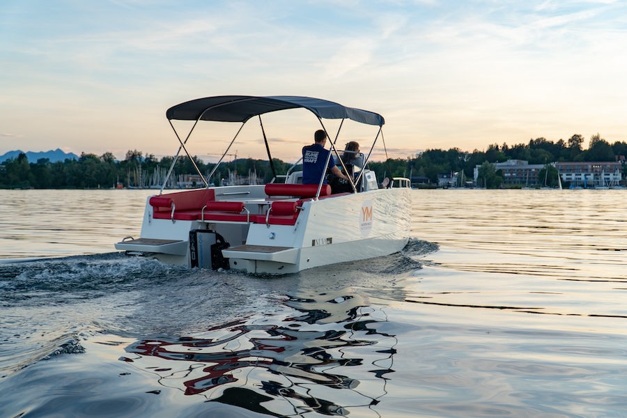 Nuva M6 Motoryacht Elektro Yachten Meltl